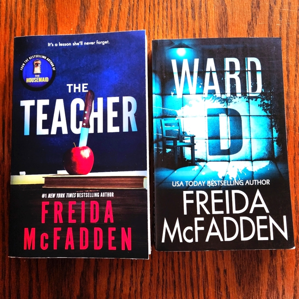 BookTok Bestseller Books by Freida McFadden - 2 Books Total